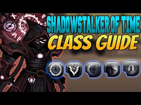 AQW- ShadowStalker/ShadowWalker/Shadowweaver Of Time Class Guide (Enhancements+ Skill Combo)