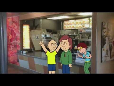 Caillou Misbehaves at Jack-In-The-Box/Concussion/Grounded