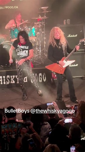 Amazing Reunion Performance by BulletBoys in LA