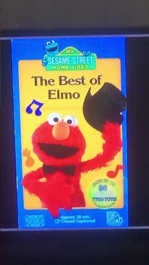 The Best of Elmo VHS August 19 1995
