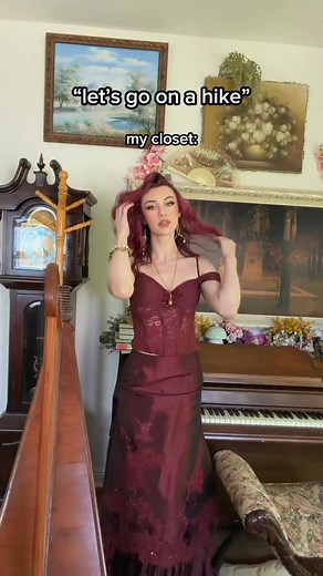 i’m meant to be yearning in a tower #whimsical #cottagecore #fashion #vintage #dresses | Jessiepaege