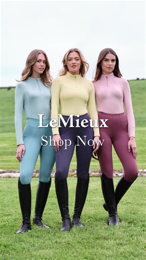 Stay comfy in the saddle with our bestselling Breeches! Made from stretchy, seamless fabric with a supportive waistband for unrestricted movement - perfect for the saddle, stable, or strolls. | LeMieux
