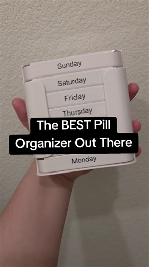 Organiza tus medicamentos con un organizador semanal