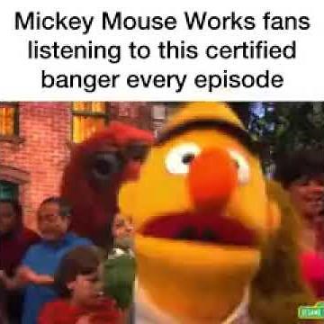 mickey mouse works theme moment