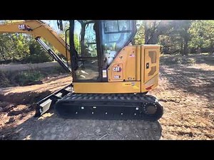 CAT 306 CR (Compact Radius) Excavator and Ease of Use Indicator (Key Moments 7:00, 15:20, 19:25)