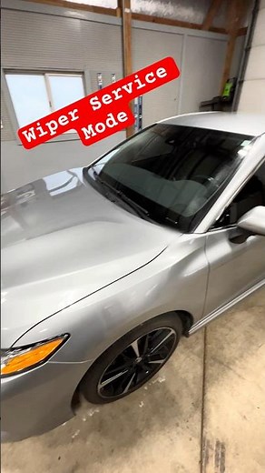 Toyota Wiper Service Mode | How to Replace Wipers (Camry, TRD, XSE, XLE, SE, LE, Hybrid, Lexus)