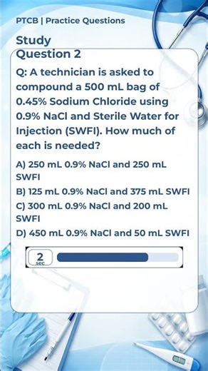 PTCB Practice Question #2 | Can You Get This Right?