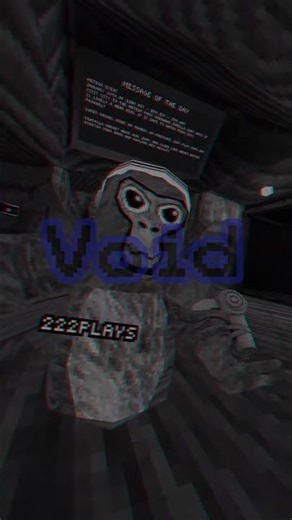 Do you want to go to the VOID? #gorillatag #vr #void #glitch #funny #gtcs