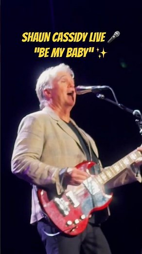 Shaun Cassidy – “Be My Baby” Live at The Cabot Theatre (Beverly, MA) 🎤✨