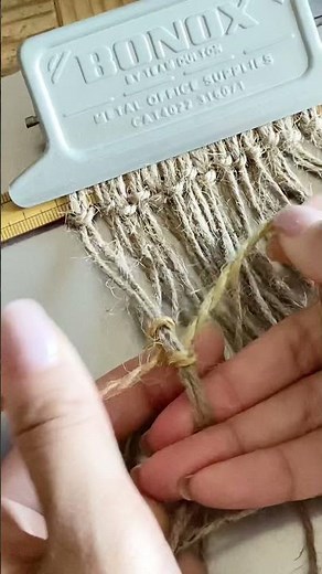 DIY Macrame Jute Coaster【100均DIY】マクラメ麻紐コースターの作り方