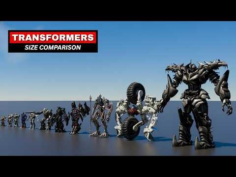 Transformers Size Comparison (Movies) | How Big Are They?