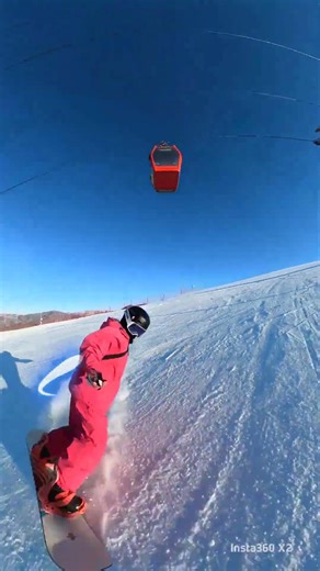 snowboarding vlog 滑雪vlog: 单板滑雪帅起来#snowboarding #skiing #snowboardbindings#snowboard #vlog #insta360