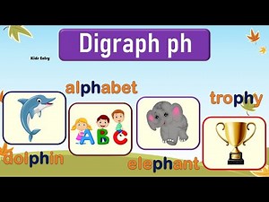 PH Digraph Sound | Learn to read PH Sound |ph words | Phonic ph|Learn to Read Digraph ph -Kids Entry
