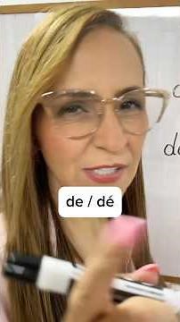 Con esta sencilla técnica aprendemos la diferencia entre dé y dé