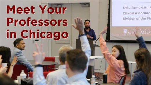 Meet Your Professors at Immersion Weekend | UChicago MS in Applied Data Science | UChicago Data Science Institute