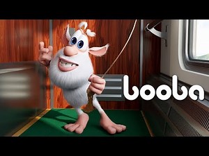 Booba - ep #28 - Booba in the train 🚂 - Funny cartoons for kids - Booba ToonsTV