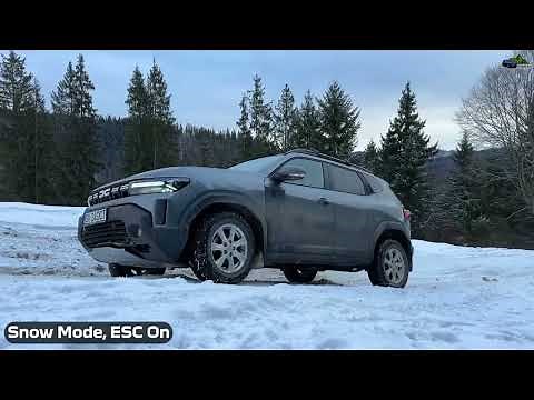 New Duster 2025 2WD VS 4WD Offroad in Snow