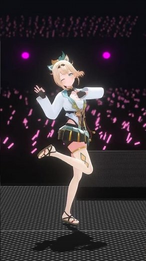 ルイ姉の新曲🎶#魔眼ウインク 踊らせていただきました🥀 #鷹嶺ルイ #風真いろは #shorts