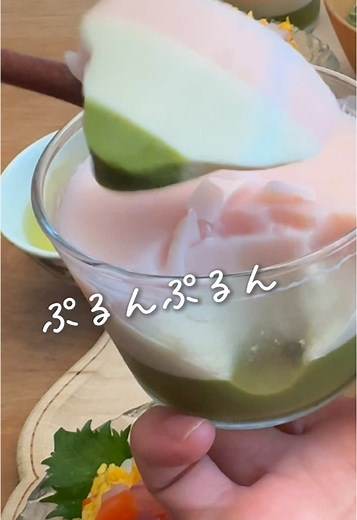 ひな祭りにぴったり！簡単３色ゼリーの作り方