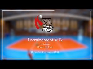 Entrainement #12 - Halluin Volley Ball - Élite Masculine 2020-2021