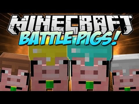 Minecraft | BATTLE PIGS! (Pig Companions!) | Mod Showcase [1.5.1]