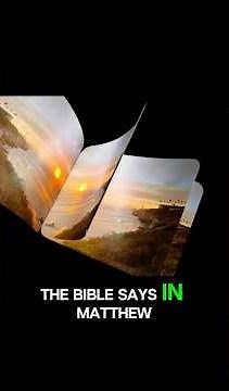 🌅 Matthew 6:34 Bible Reading | Peaceful Sunset at Pismo Beach Coastline