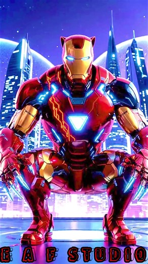 Iron Man and Black Panther fused into the overpowered superhero car ever!