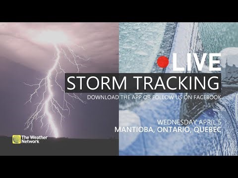 LIVE TRACKING | Severe thunderstorm watch for southern Ontario while winter conditions hit the north