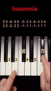 Faithless - Insomnia (Piano Tutorial)