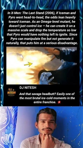 X-Men: The Last Stand (2006) — Why Iceman Destroys Pyro ❄️🔥