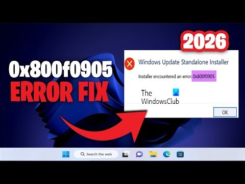 How to Fix Error 0x800f0905 When Uninstalling KB5063878 on Windows 11| Fix
