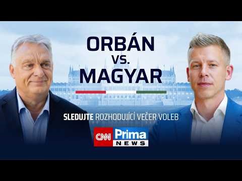🇭🇺 Speciální vysílání k maďarským volbám sledujte UŽ ZÍTRA od 19:45 ŽIVĚ na CNN Prima NEWS!