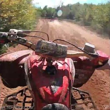 Raptor 700 and TRX450R Trail Riding