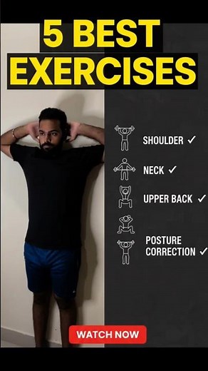5 Wall Exercises for Posture & Shoulder Relief #FitBroJourneys