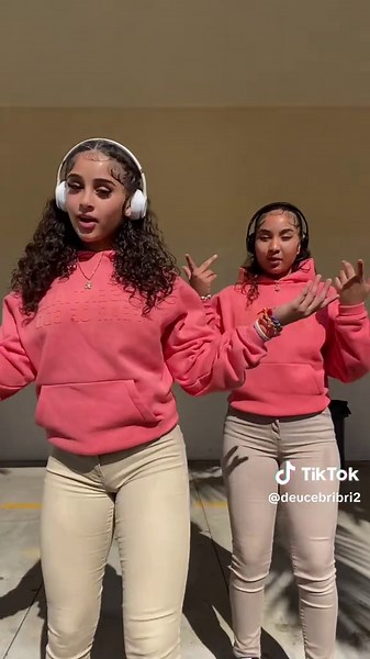 Synchronized Dance Routine in Matching Outfits