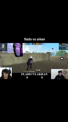 Flado vs Arkan in Free Fire: Epic Showdown!