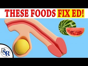 10 Foods to Boost Penis Blood Flow & Fix ED (Erectile Dysfunction)
