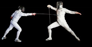 Como surgiu a esgrima e quais são seus principais golpes?