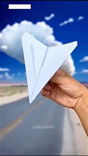 How To Make Paper Plane At Home ✈️#origami #paper #shorts