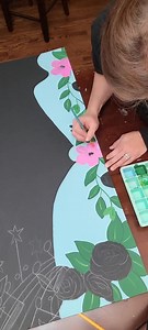 Custom Photoboard, Tri Fold Display Board, Photo Display Board for Seniors, Graduation Display Board - Etsy