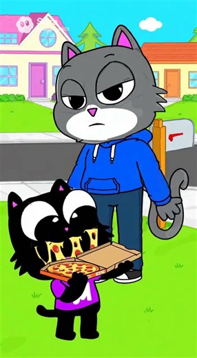 Milo Steals pizza from Little caesars/grounded