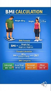 BMI calculation formula