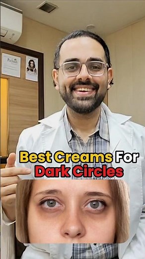 👀 Best Creams For Under Eye Dark Circles ✨#DarkCircles #UnderEyeCare #EyeCream #SkincareDark