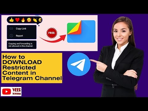 How to Download Files from Secured / Blocked Telegram Channel | Veertutorial