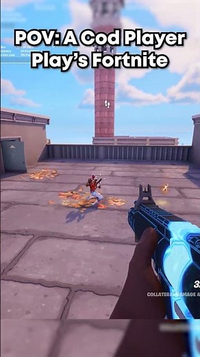 POV: A Cod Player Play's Fortnite 😭⛏️