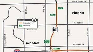 New interchange project to ease traffic on these Phoenix freeways