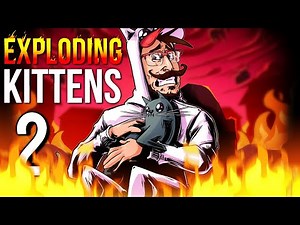THIS CAT AND I ARE GOING TO EXPLODE! (Exploding Kittens 2 /w Friends)