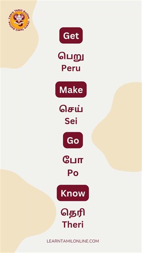 ✨ Learn Tamil Easily ✨Start speaking Tamil with simple daily words, meanings & easy pronunciation 💛