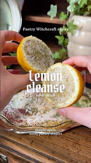 Lemon Cleanse Ritual 🍋✨ | Simple Spell to Remove Negativity & Protect Your Space