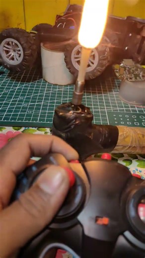 remote control fire speeder #experiment #shorts #viral #satisfying